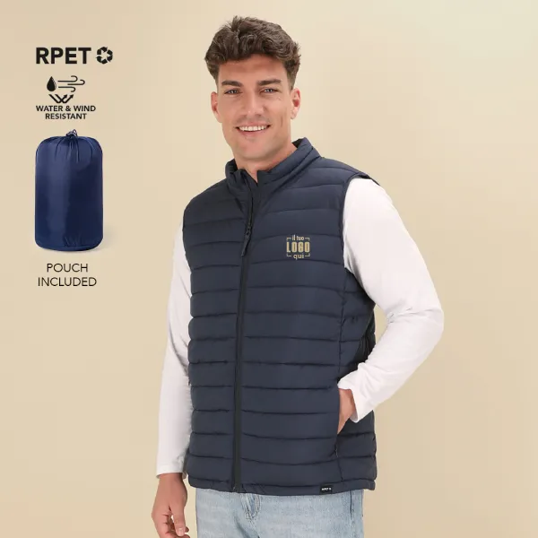 Gilet Unisex Personalizzato Leggero e Impermeabile